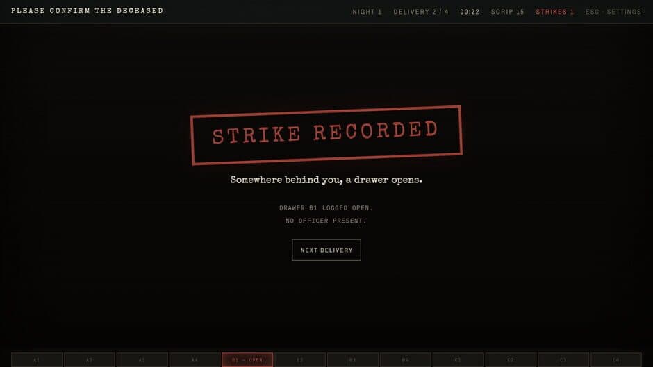 PLEASE CONFIRM THE DECEASED screenshot 2