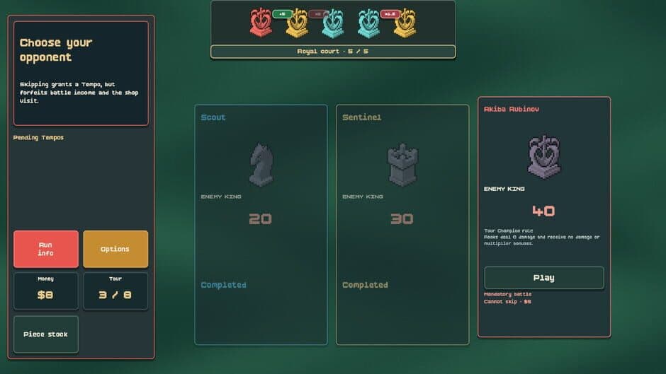 Infinite Gambit screenshot 1