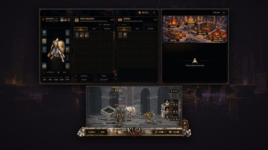 Kur - Endless Descent screenshot 3