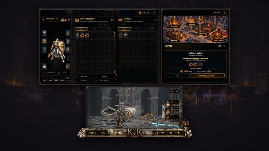 Kur - Endless Descent screenshot 4