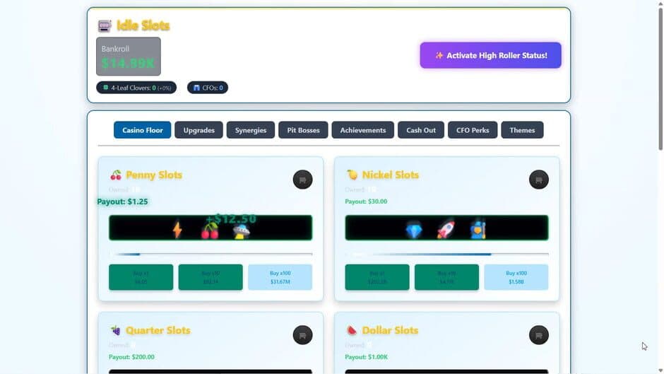 Idle Slots: Casino HQ screenshot 1