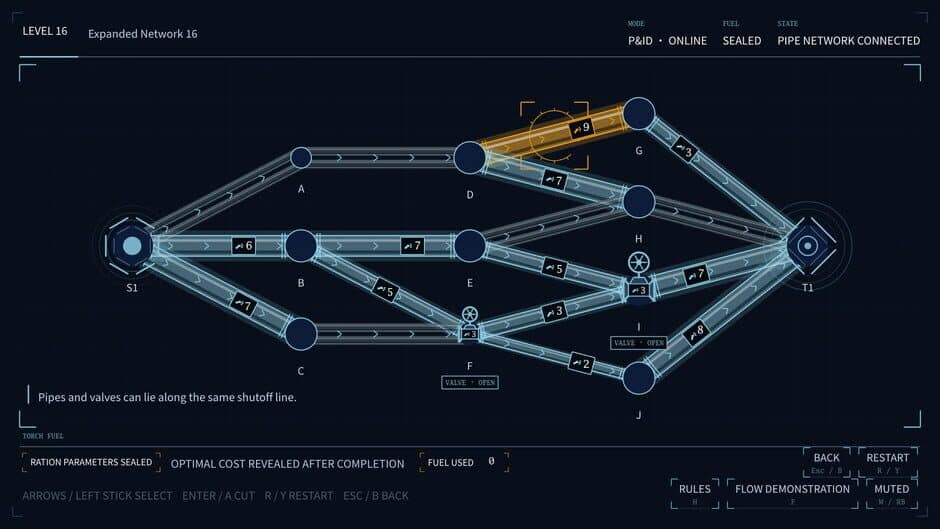 Cutset screenshot 1