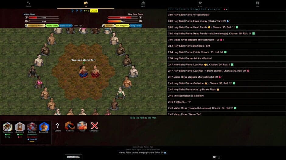 MMA Tactics - Martial Arts screenshot 1