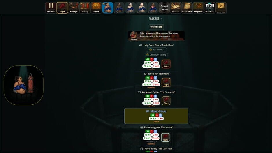 MMA Tactics - Martial Arts screenshot 2
