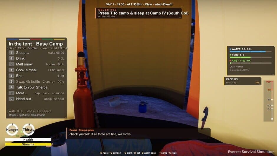 Everest: Survival Simulator screenshot 1