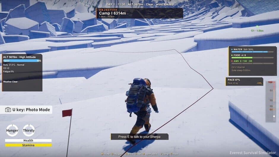 Everest: Survival Simulator screenshot 11