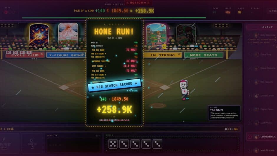 Dugout Dice screenshot 3