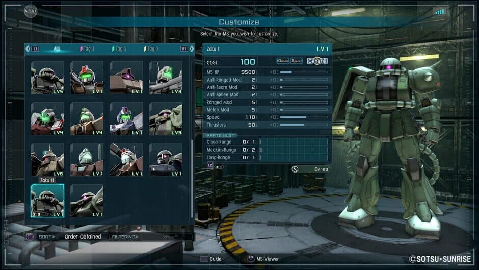 MOBILE SUIT GUNDAM BATTLE OPERATION 2 screenshot 1