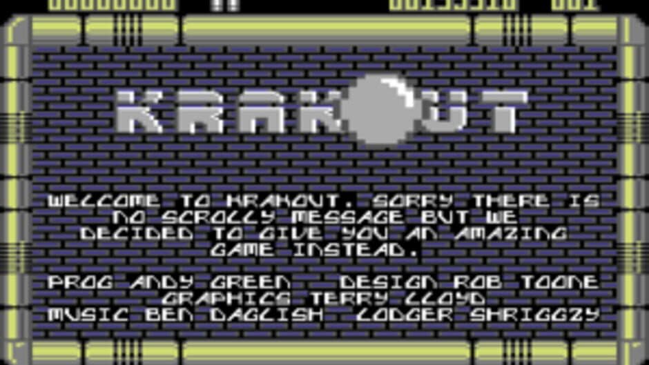 Krakout (C64/CPC/Spectrum) screenshot 2