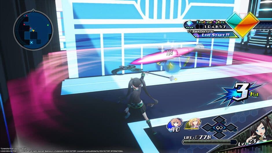 Neptunia Virtual Stars screenshot 1