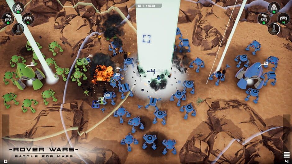 Rover Wars screenshot 1