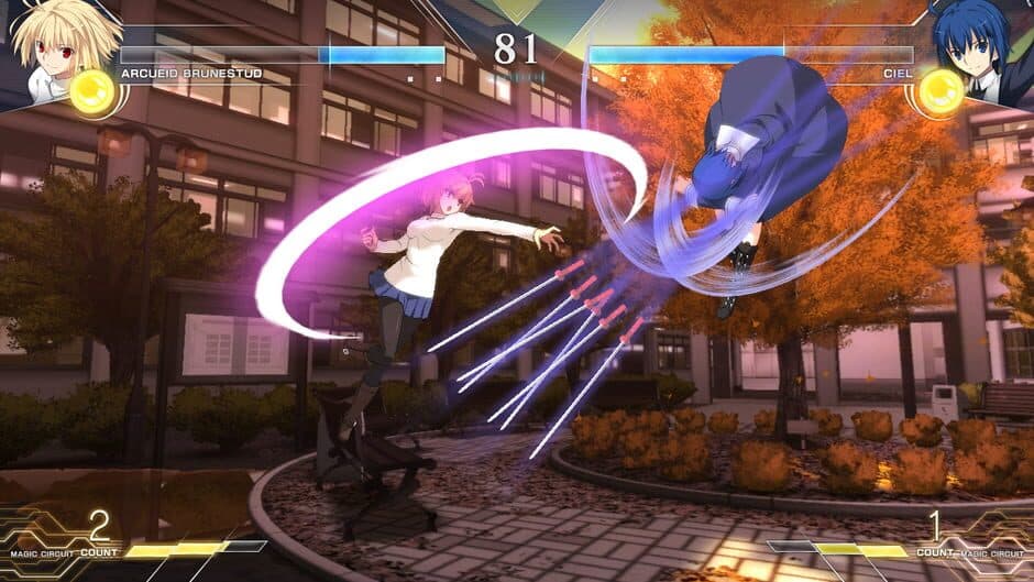 MELTY BLOOD: TYPE LUMINA screenshot 1