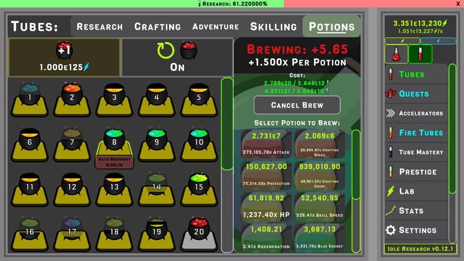 Idle Research screenshot 4