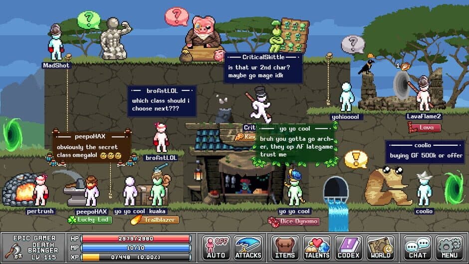 IdleOn - The Incremental MMO screenshot 1
