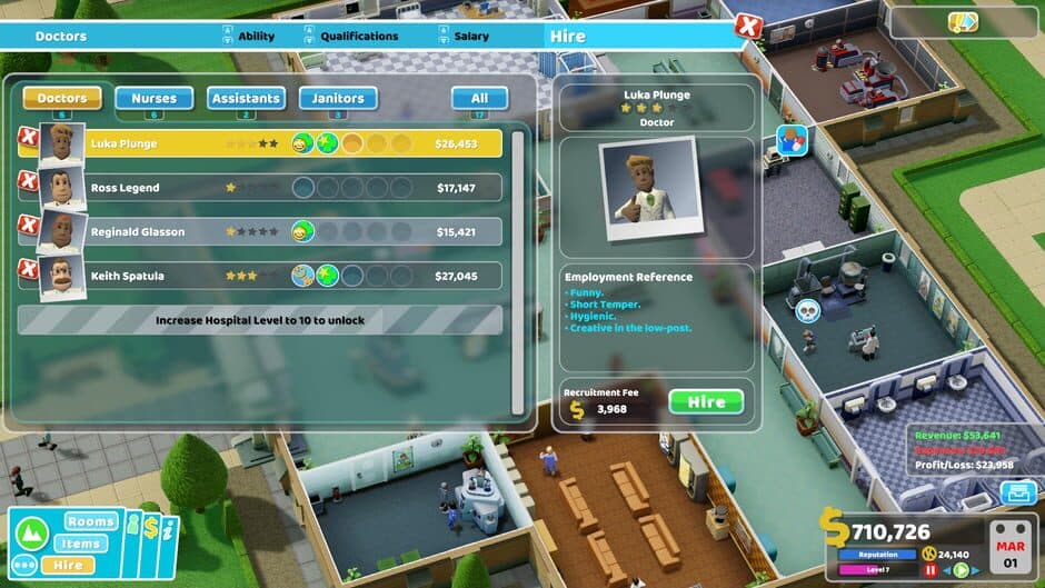 Two Point Hospital screenshot 11