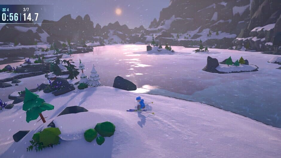Lonely Mountains: Snow Riders screenshot 1