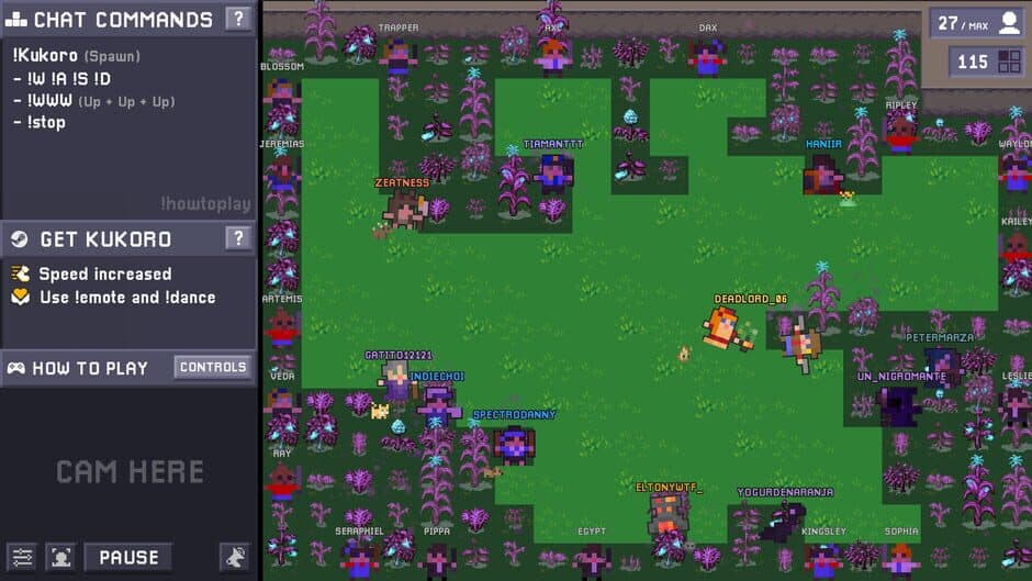 Kukoro: Stream chat games screenshot 1
