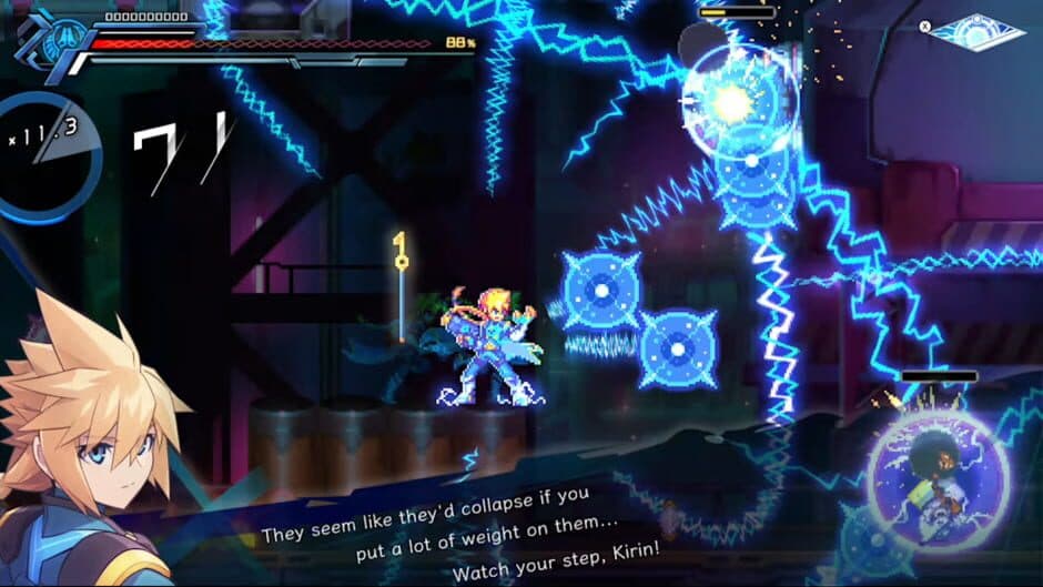 Azure Striker GUNVOLT 3 screenshot 5