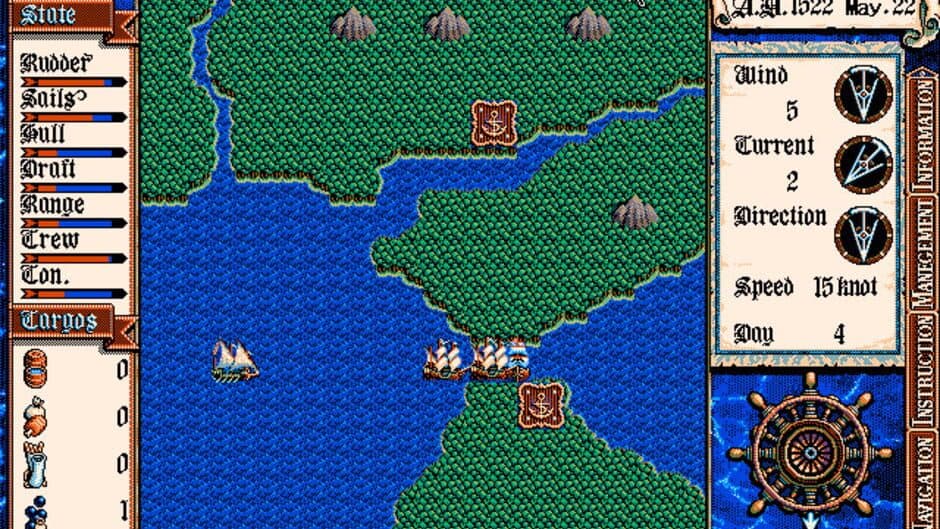 Uncharted Waters II screenshot 1
